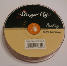 backing 100% dacron 150 m 30 lb